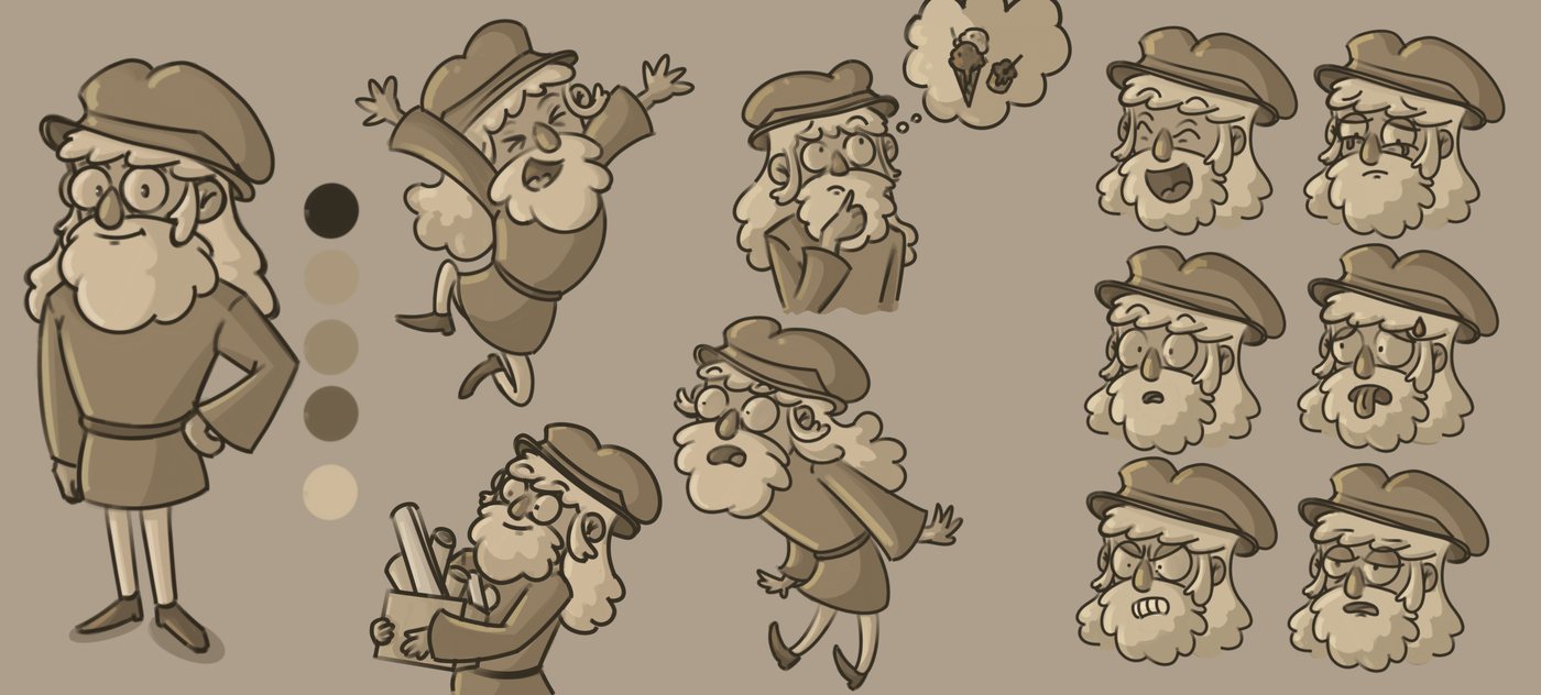 Leonardo — character sheet